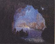 Heinrich Jakob Fried, The Blue Grotto of Capri